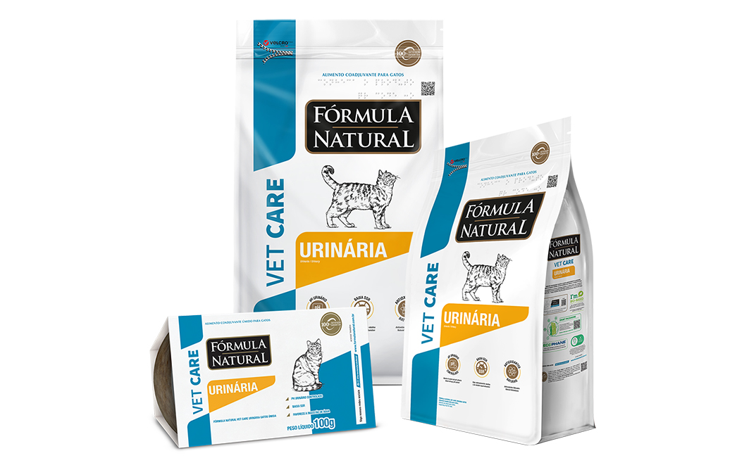 Fórmula Natural Vet Care Urinária. Créditos: Adimax 