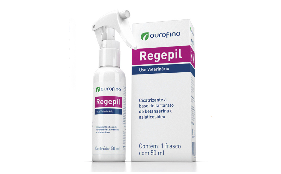 Regepil possui formulação totalmente voltada para a cicatrização de feridas crônicas ou agudas, de origem cirúrgica ou não 